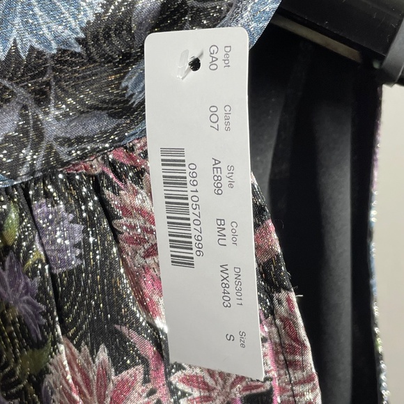 NEW J Crew Collection Shirt Womens Small pink purple black silk floral blouse - Picture 6 of 10